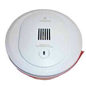 1 Kidde 10SDR, Smoke Detector 4-Inch Compact, AA‎ Battery Powered
